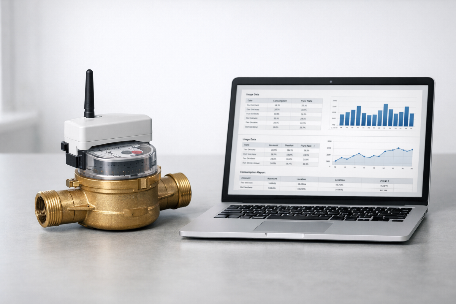 Zdalne odczyty wodomierzy GSM w systemie GW-MAX